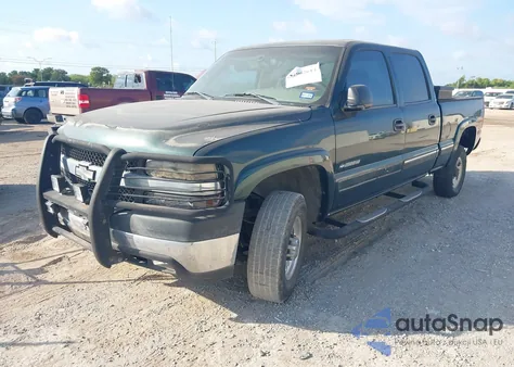 2002 Chevrolet Silverado 2500Hd Ls z USA, uszkodzony, nr VIN 1GCHC23U12F245930